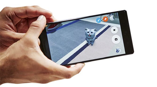 AR pets – bringing Tamagotchi
to the 21st century. 