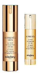 What I used to soothe my skin after a swim under the sun: Sisley Supremya At Night The Supreme Anti-aging Skin Care and Eye Serum.