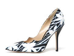 Silk jacquard pumps, $1,390, from On Pedder.