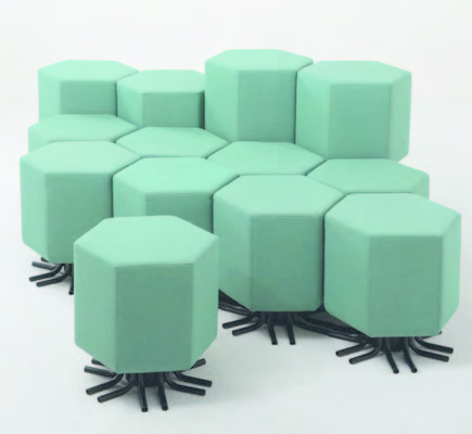 Lift-Bit sofa by Italian design fi rm Carlo Ratti Associati.