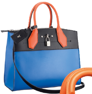 City Steamer leather bag, $4,850, from Louis Vuitton.