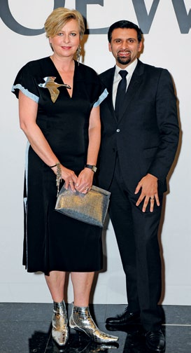 Lisa Montague and Deepak Sharma