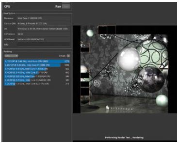 Cinebench R15 is an easy and quick way to test if your overclock is stable.