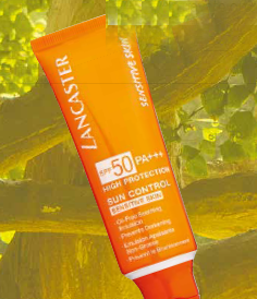 Lancaster Sun Control Oil-Free Soothing Emulsion SPF50/PA+++ ($55, Sephora Ion Orchard)