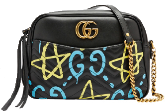 Ghost leather shoulder bag, $2,520, from Gucci.