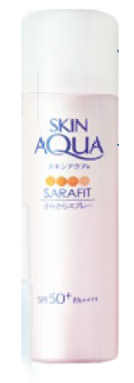 Skin Aqua Sarafit Floral UV Mist SPF 50+ PA++++ (50g), $9.90