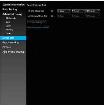 The CPU Stress Test will come in handy for assessing long-term stability. Overclocking is an art more than a science, and it is often a felicitous combination of trial and error and sheer luck that helps you squeeze the most out of your CPU.