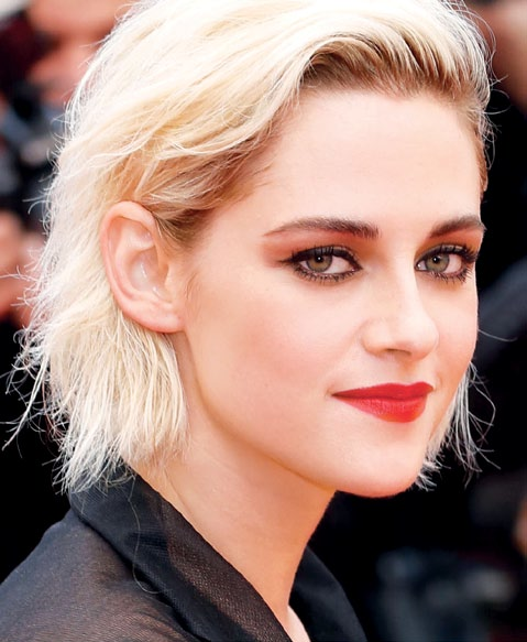 The face of the Le Rouge collection, Kristen Stewart, at Cannes