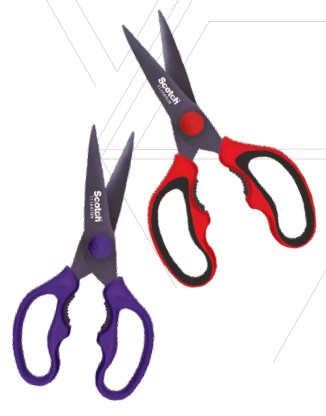 The 3M Scotch™ Titanium Kitchen Scissors, $22.90, is available from July 1, 2016, at Cold Storage, FairPrice Finest, FairPrice Xtra, Giant Hypers, Self-Fix, Sheng Siong, Popular Bookstores, Japan Home and all leading retailers.