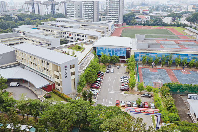 The compounds of River Valley High include a student hostel, which offers affordable monthly rental units for foreign students, priced from $720 a month.