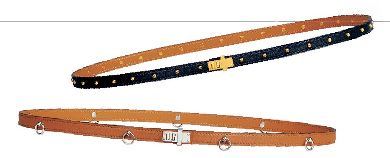 Swift calfskin belts $2,100 each