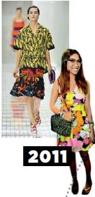 <b>Neon nights: At the peak of my neon obsession</b> Prada spring/summer 2011
