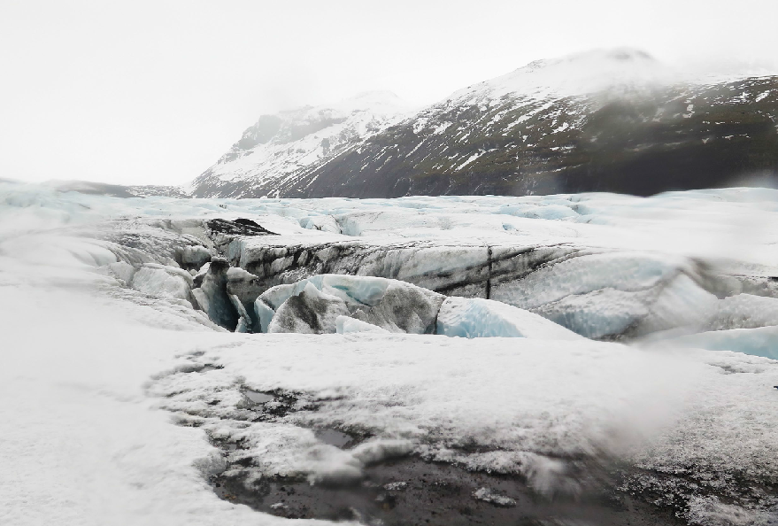 The majestic
Svinafellsjokull
glacier became
an alien planet
in Hollywood
blockbuster
Interstellar.