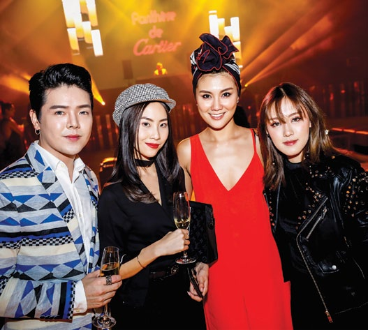 Auston Cai, Sonia Chew, Peggy Chang and Valerie Wang