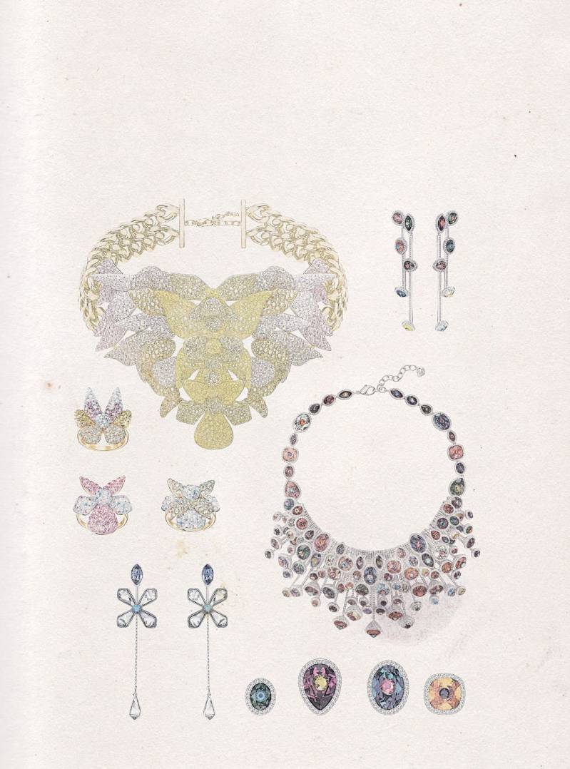 A Study Of Some Really Fancy Crystal Jewellery